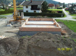 Fundering is klaar